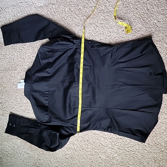 NWT Banana Republic easy care non-iron dress shirt tailored fit, size 10 - Picture 8 of 12